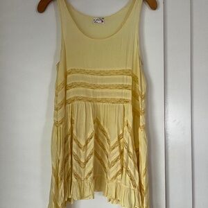 Free People Intimately Yellow sundress size XS
